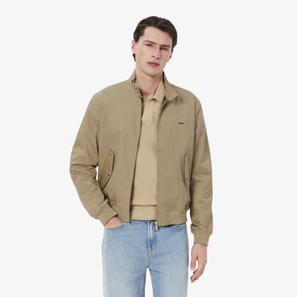 Water-repellent Twill Harrington Jacket