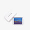 Unisex Lacoste Color-Block Nautical Print Card Holder unisex lacoste color block nautical print card holder