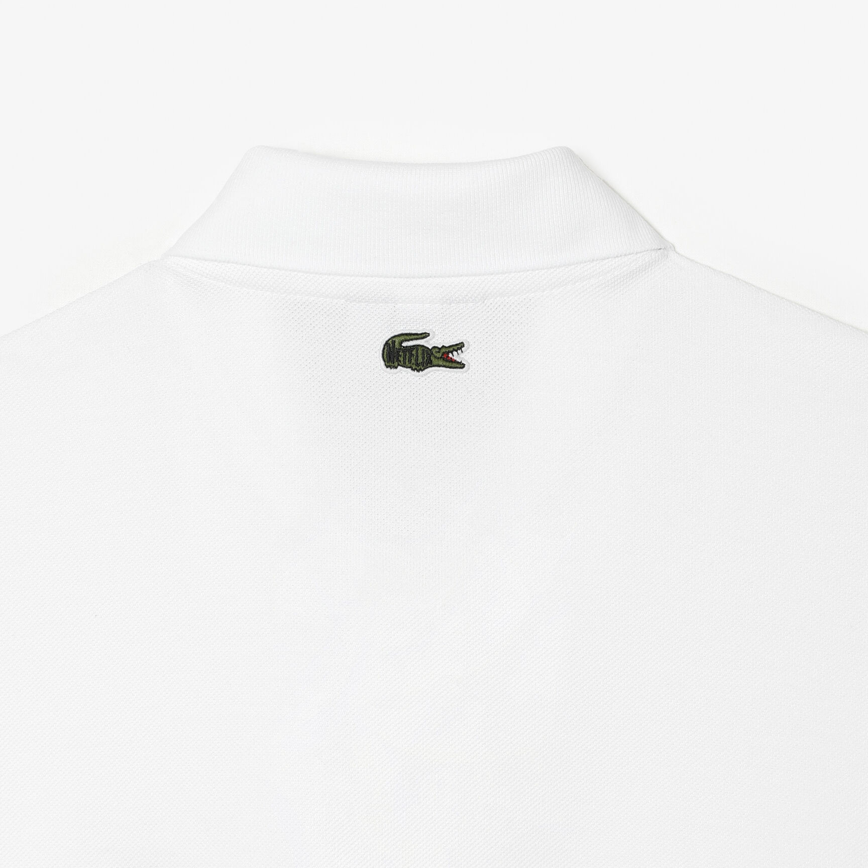 تيشيرت بولو قطن عضوي للرجال مجموعة Lacoste x Netflix تيشيرت بولو قطن عضوي للرجال مجموعة Lacoste x Netflix