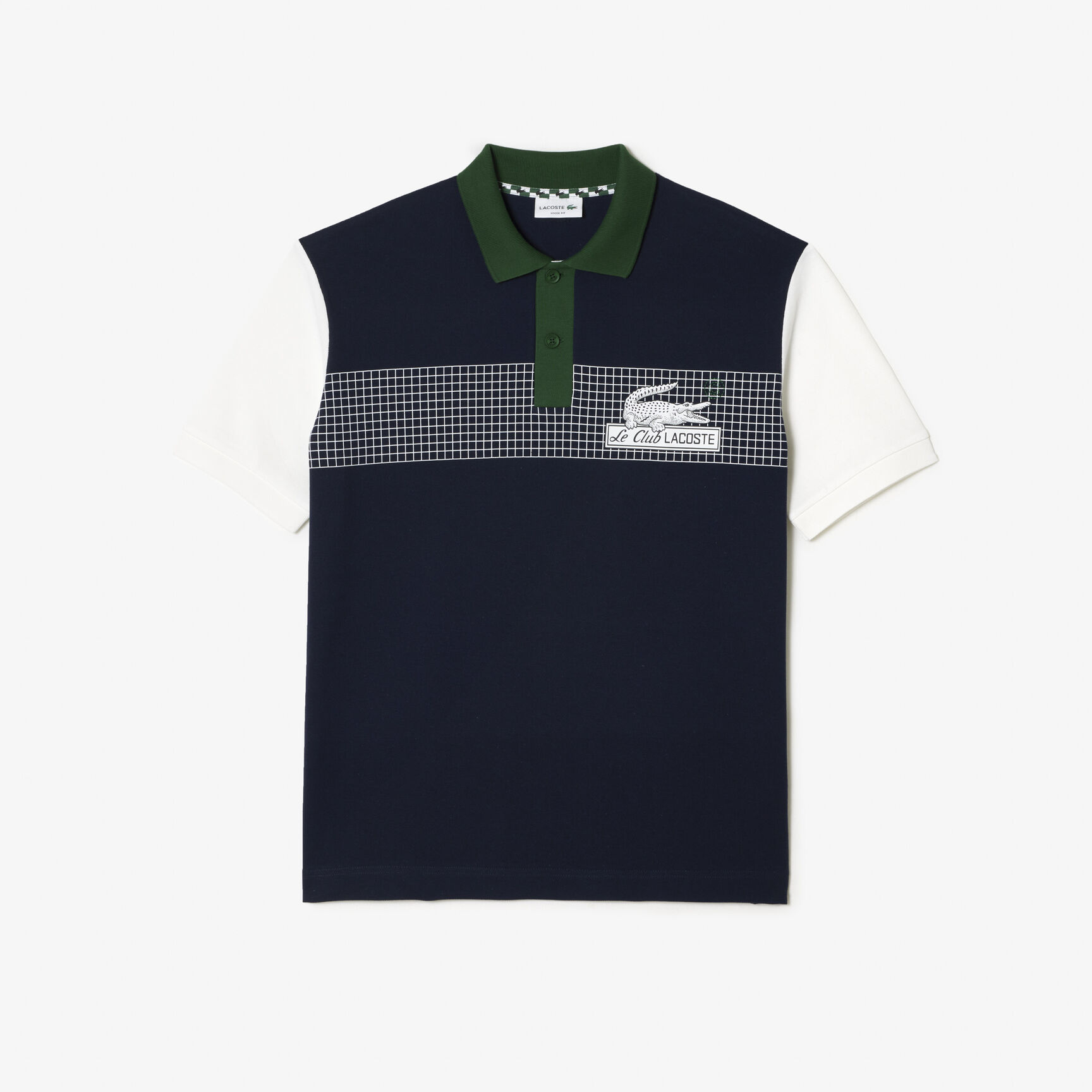 Men's Lacoste Loose Fit Organic Cotton Polo Shirt
