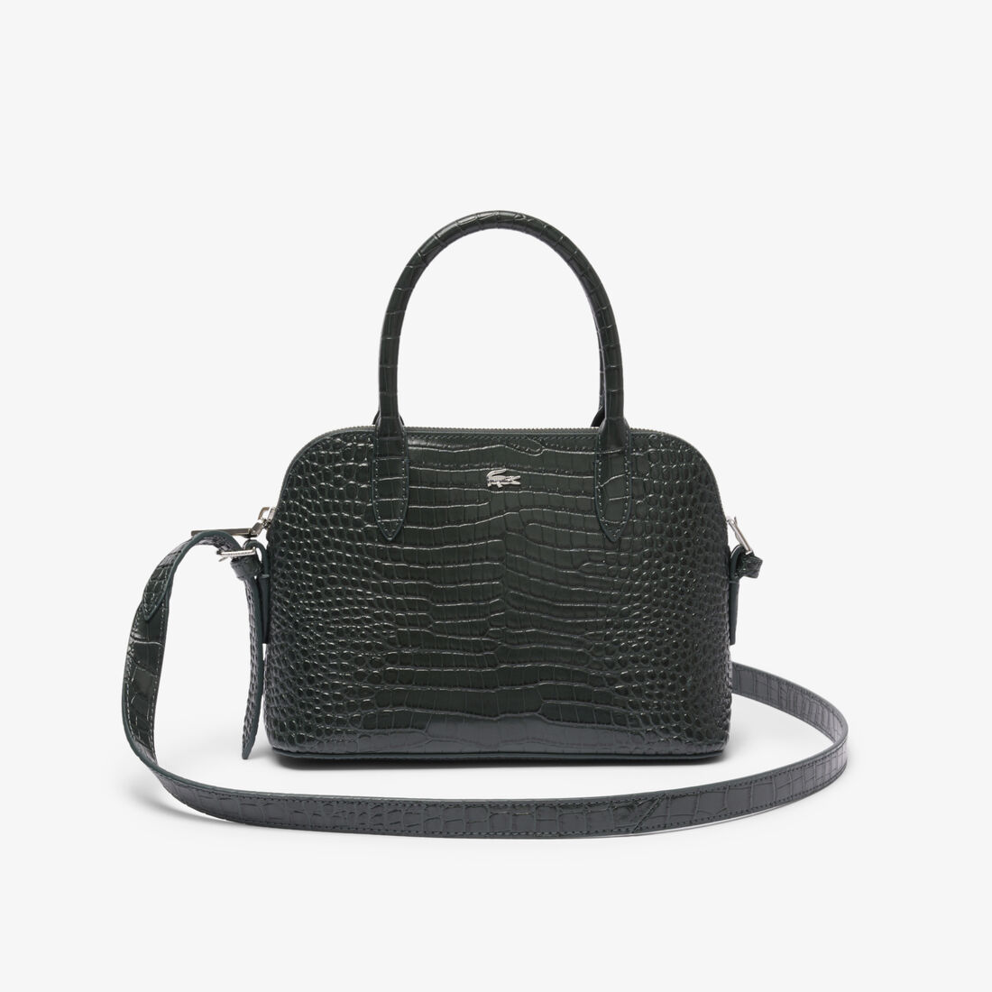 Small Embossed Leather Chantaco Bugatti Bag