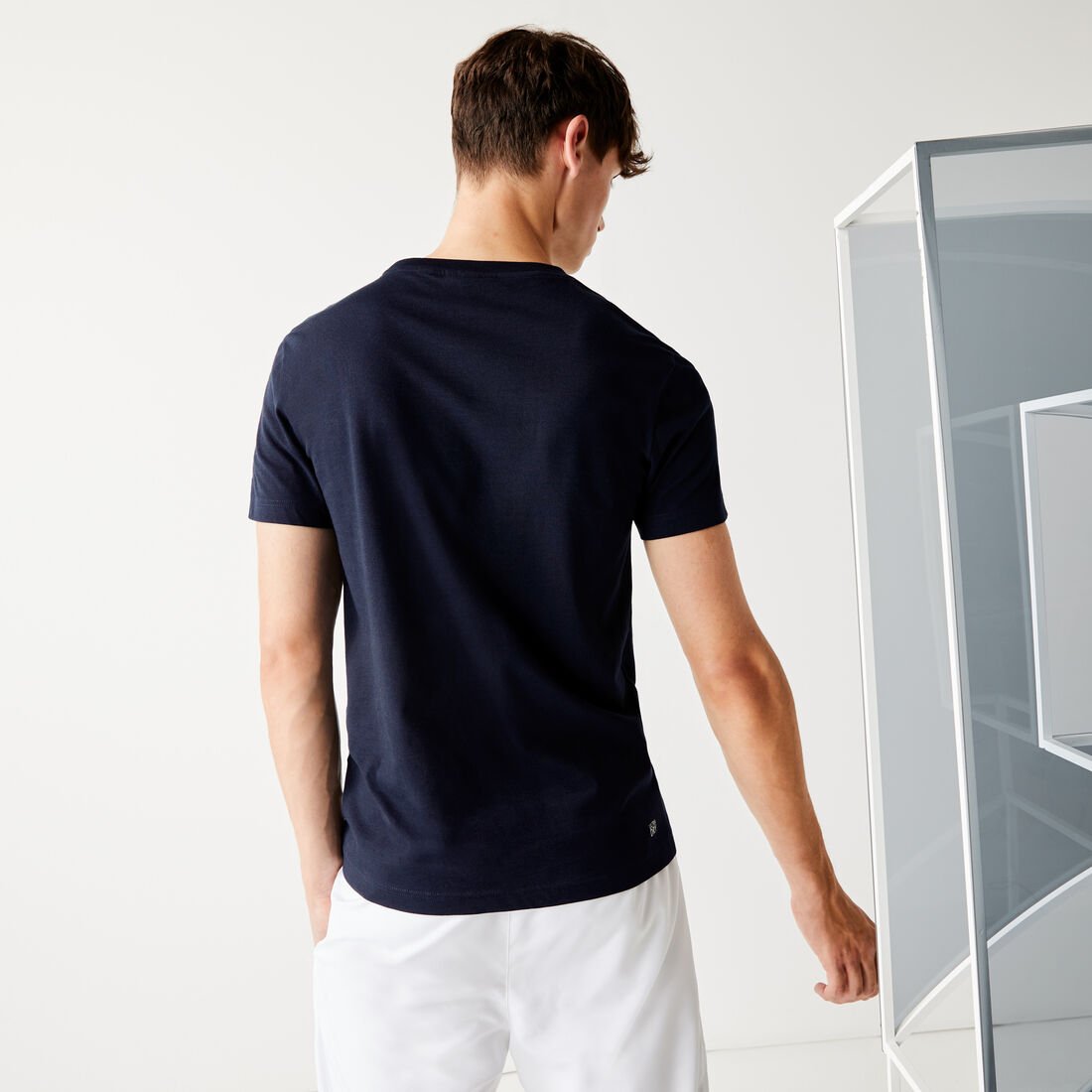 Men's Lacoste SPORT Collab Youssef SY Cotton T-shirt Men's Lacoste SPORT Collab Youssef SY Cotton T-shirt