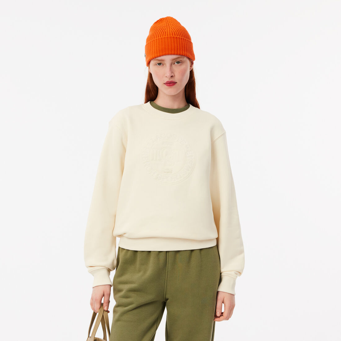 سويت شيرت قطن مطرز