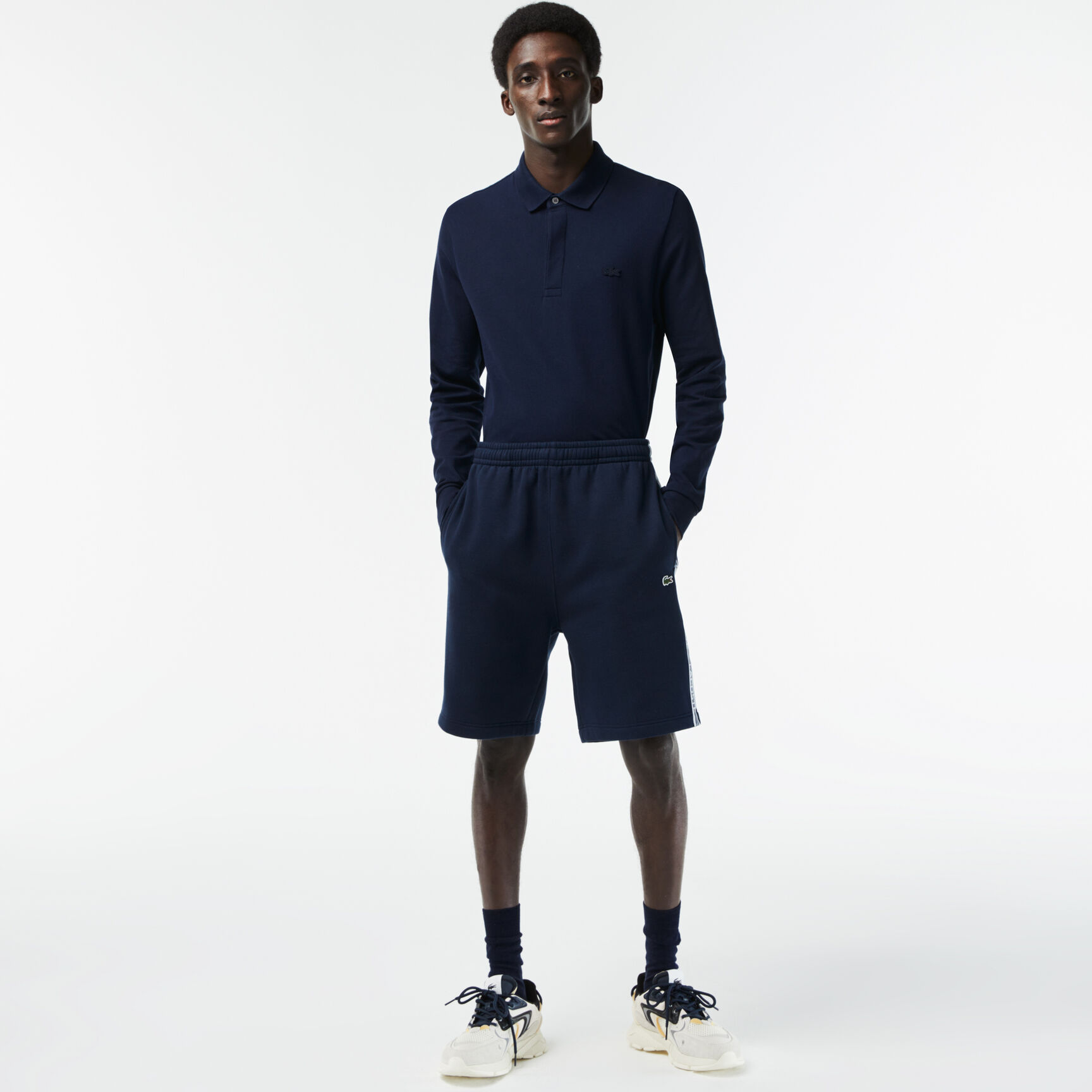 Men's Lacoste Cotton Flannel Shorts Men's Lacoste Cotton Flannel Shorts