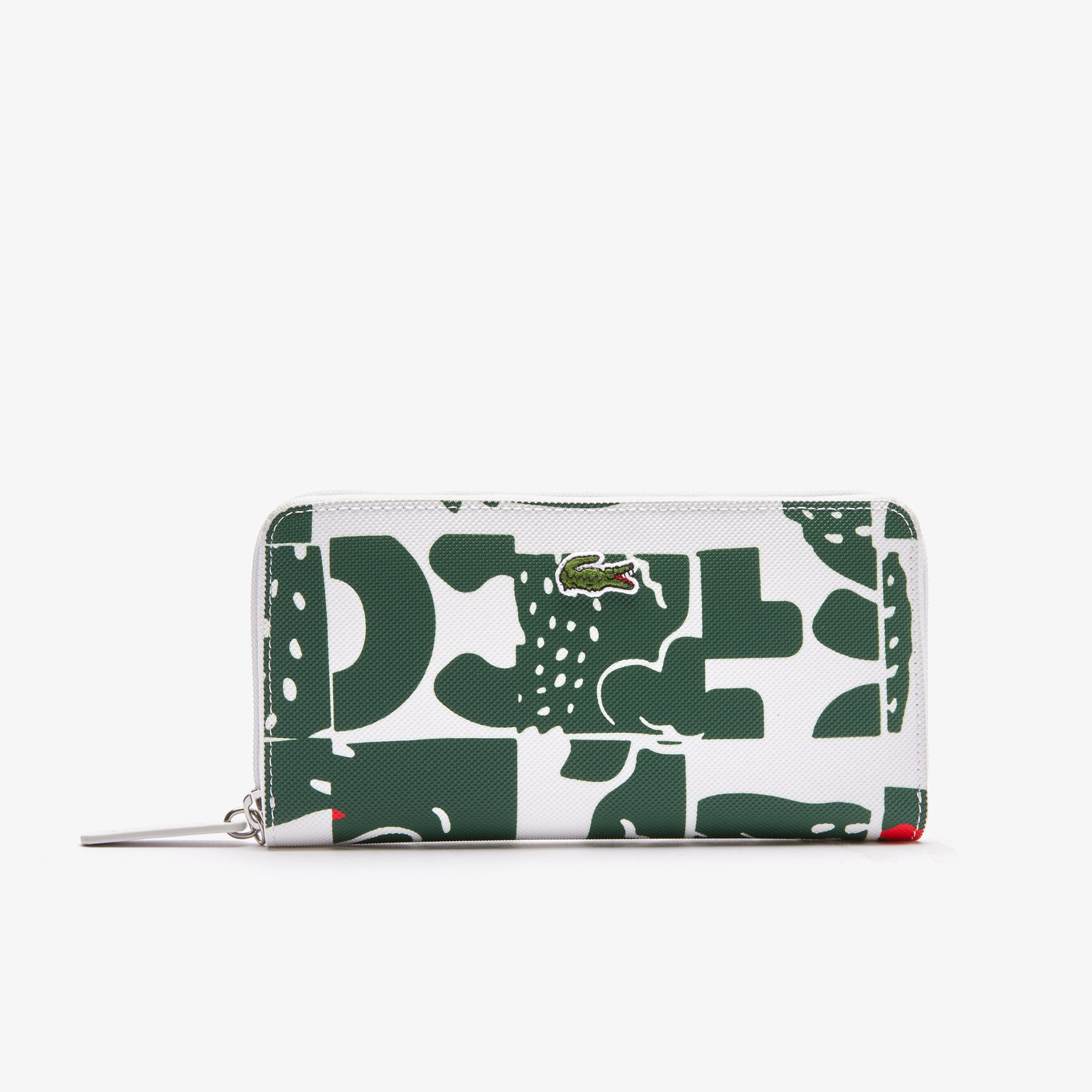 Women's L.12.12 Graphic Petit Piqu&eacute; Large Wallet