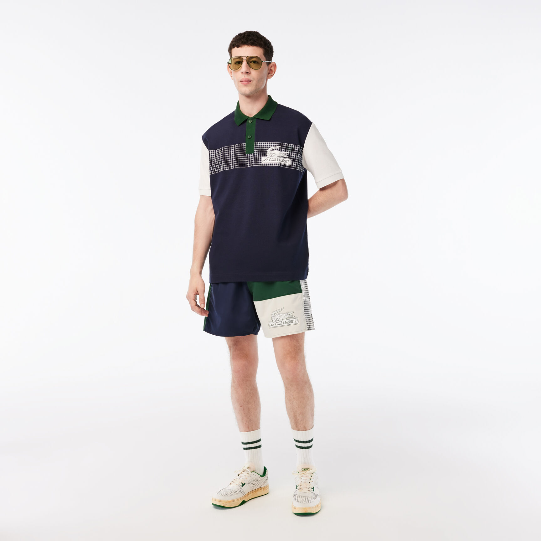 Men's Lacoste Loose Fit Organic Cotton Polo Shirt