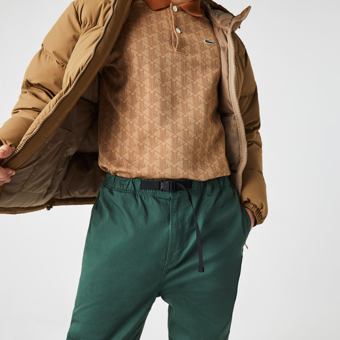 Men's Lacoste Organic Cotton Gabardine Chinos Men's Lacoste Organic Cotton Gabardine Chinos