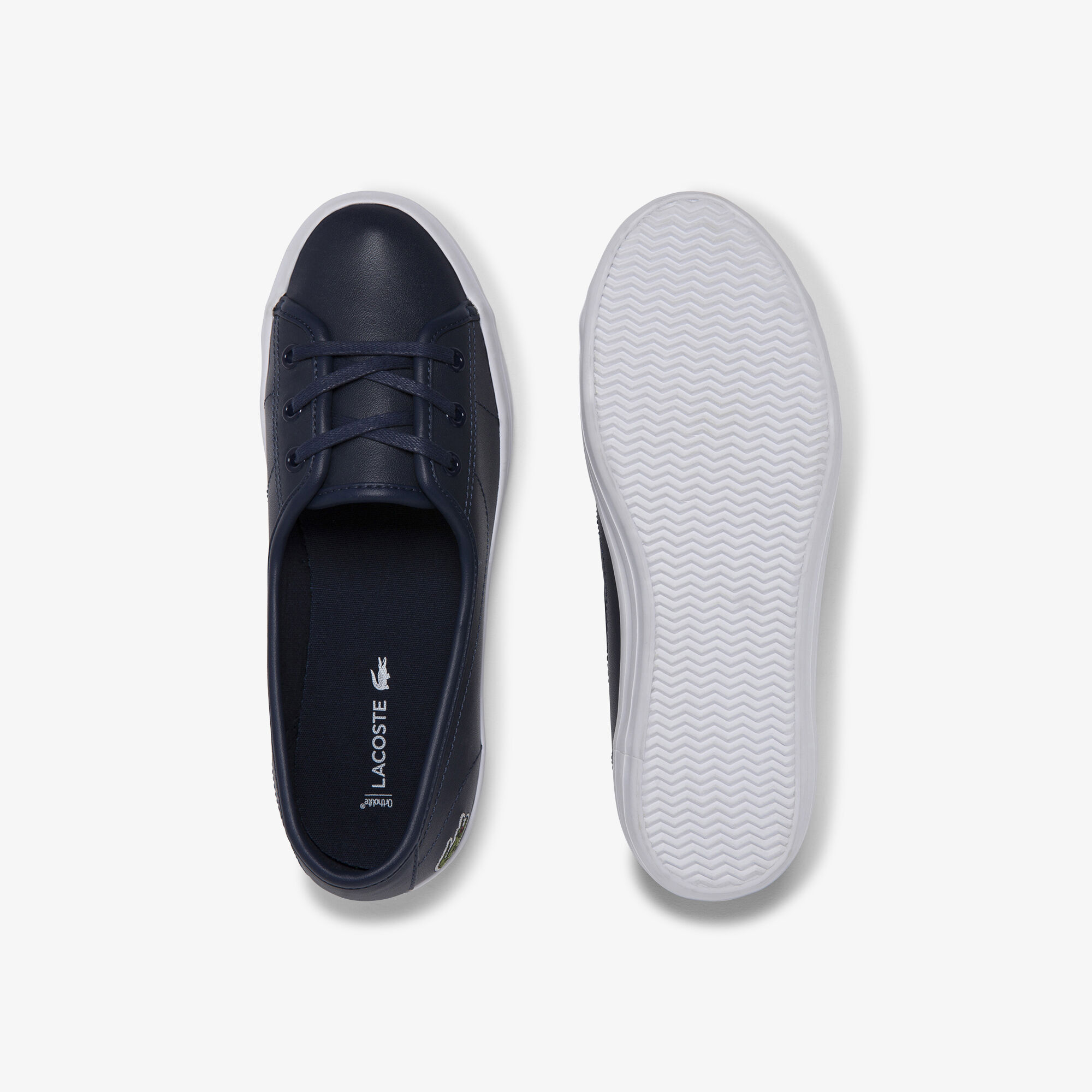 Lacoste ziane chunky leather white cheap