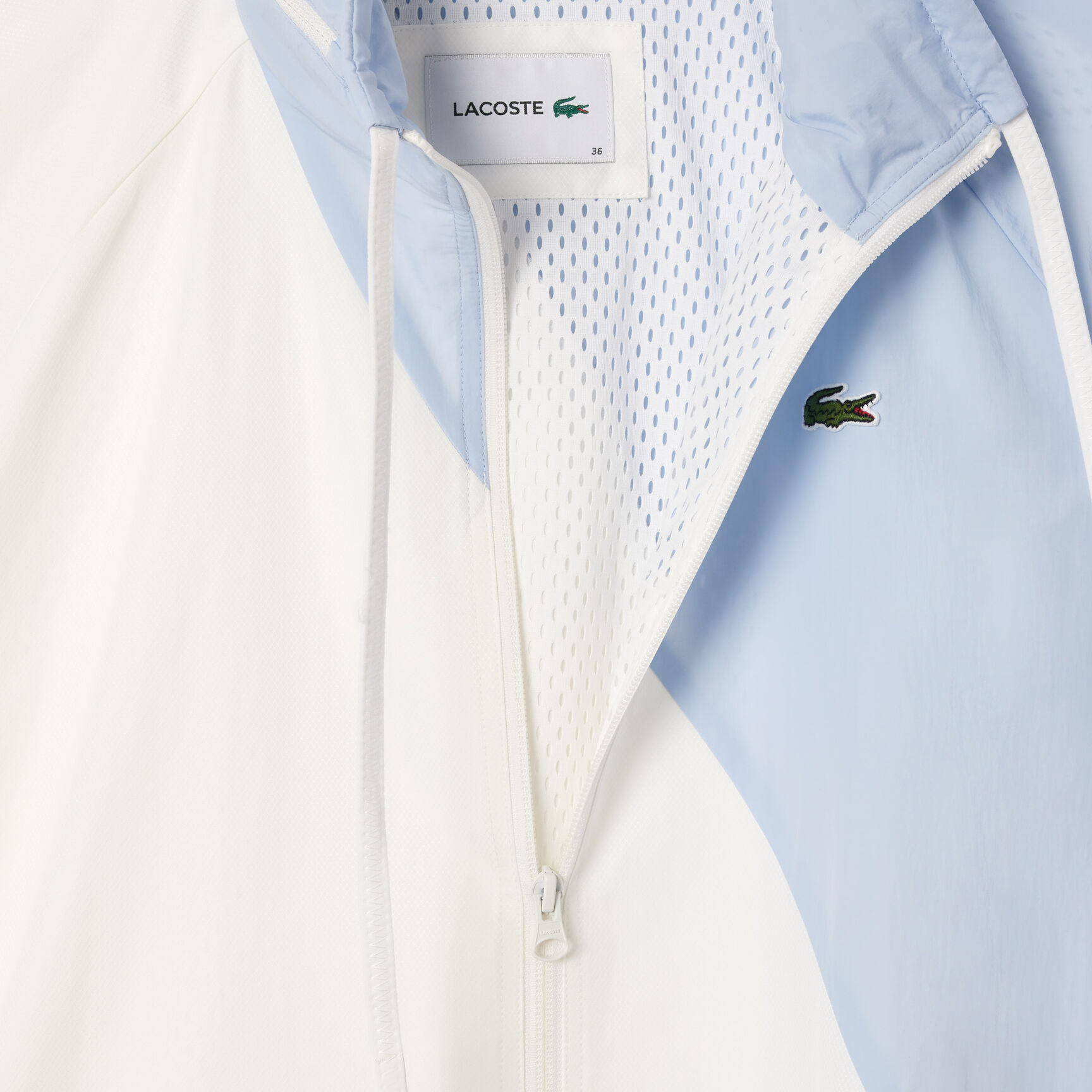 Oversized Colourblock Nylon Track Vest