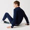 سويت شيرت للجولف مع طباعة رسومية وفتحة رقبة مستديرة مجموعة Lacoste SPORT للرجال لاكوست سويت شيرت للجولف مع طباعة رسومية وفتحة رقبة مستديرة مجموعة lacoste sport للرجال