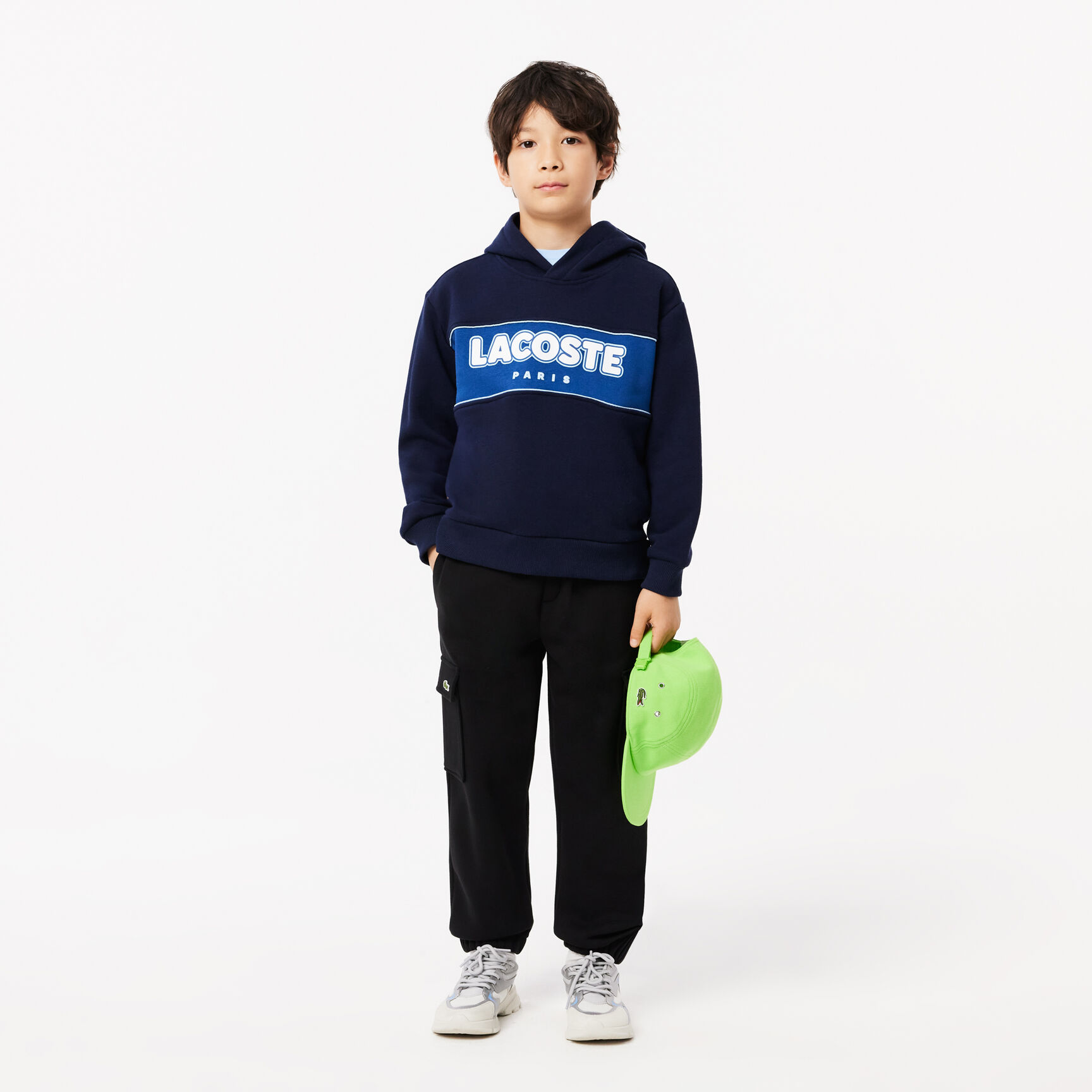 Fleece Cargo Track Pants