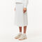 Elastic Waist Fluid Pleated Skirt