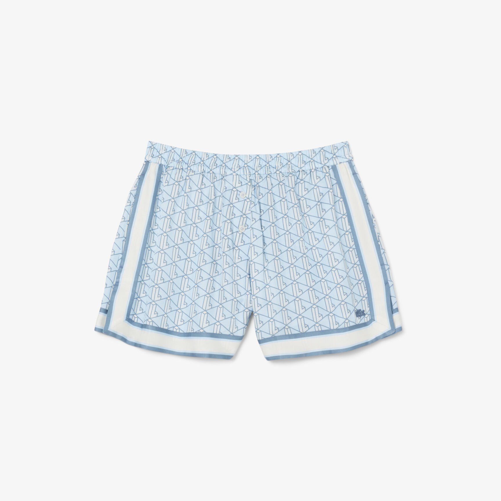 Fluid Monogram Print Shorts
