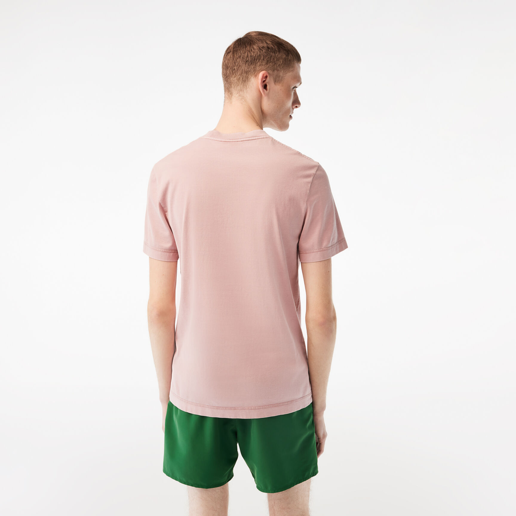 Men's Lacoste Plain Organic Cotton T-shirt