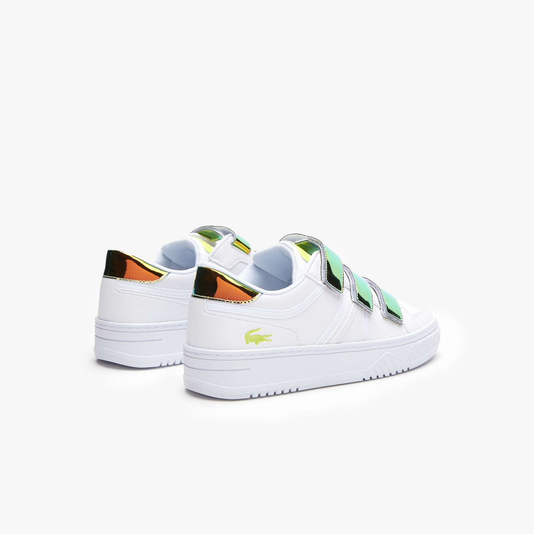 Infants' Lacoste L001 Synthetic Colour Block Trainers infants lacoste l001 synthetic colour block trainers