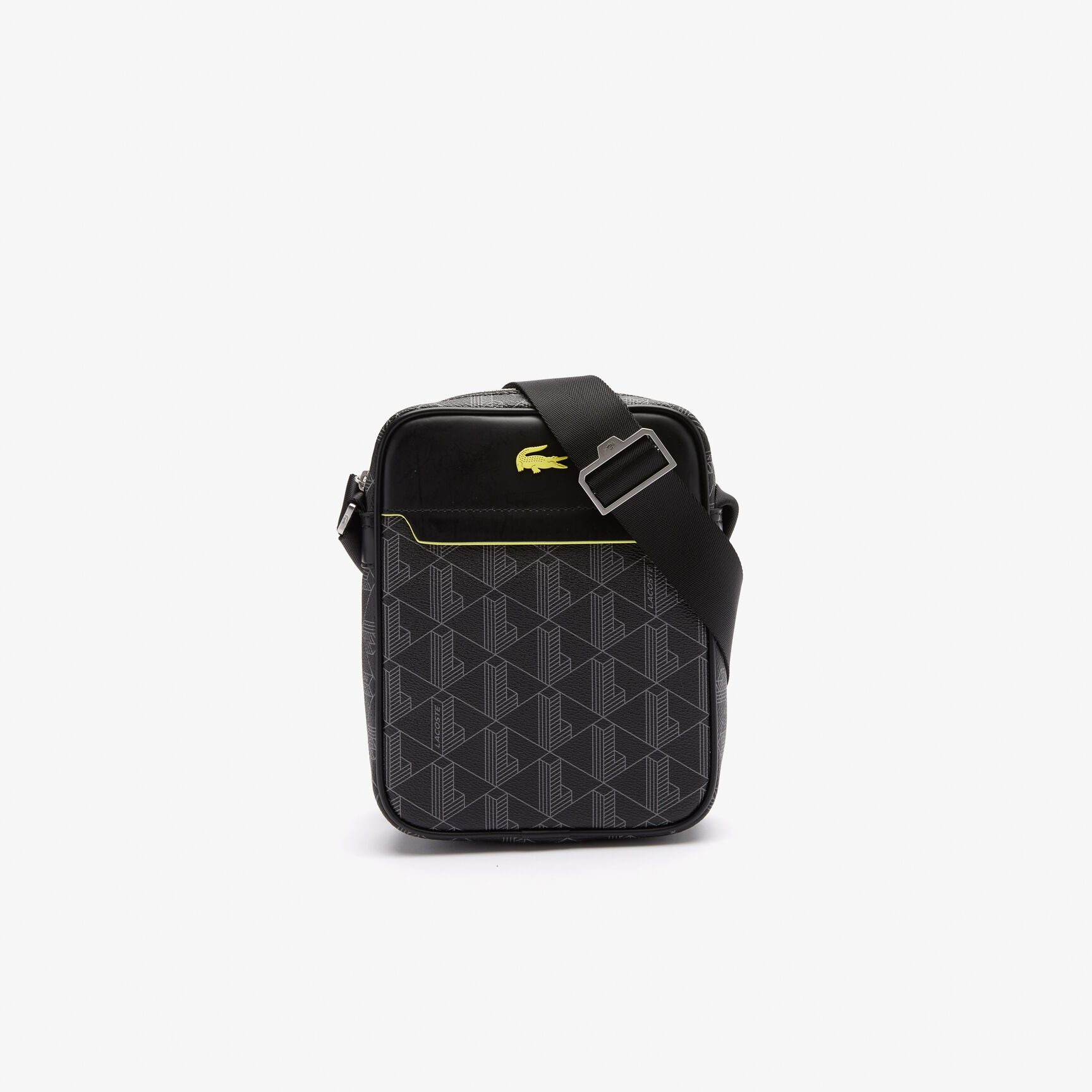 Men's The Blend Monogram Canvas Vertical Crossover Bag Men's The Blend Monogram Canvas Vertical Crossover Bag