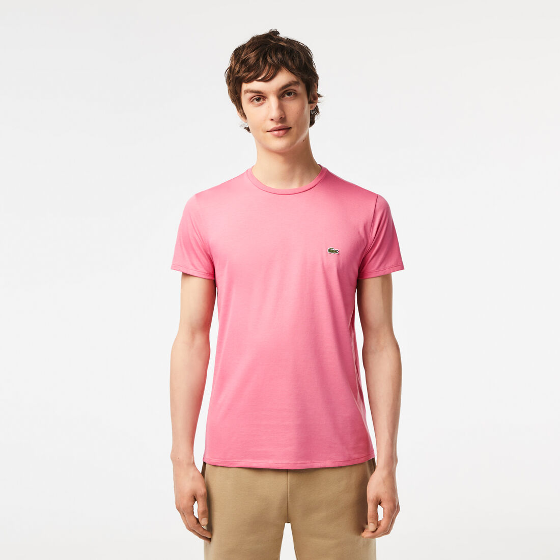 Men's Crew Neck Pima Cotton Jersey T-shirt