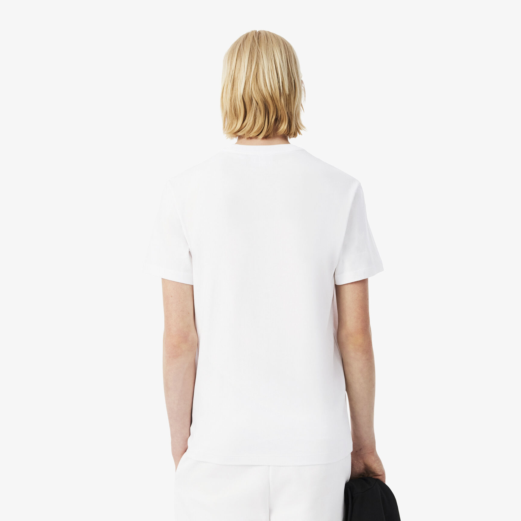 Lacoste Trim Cotton Jersey T-shirt