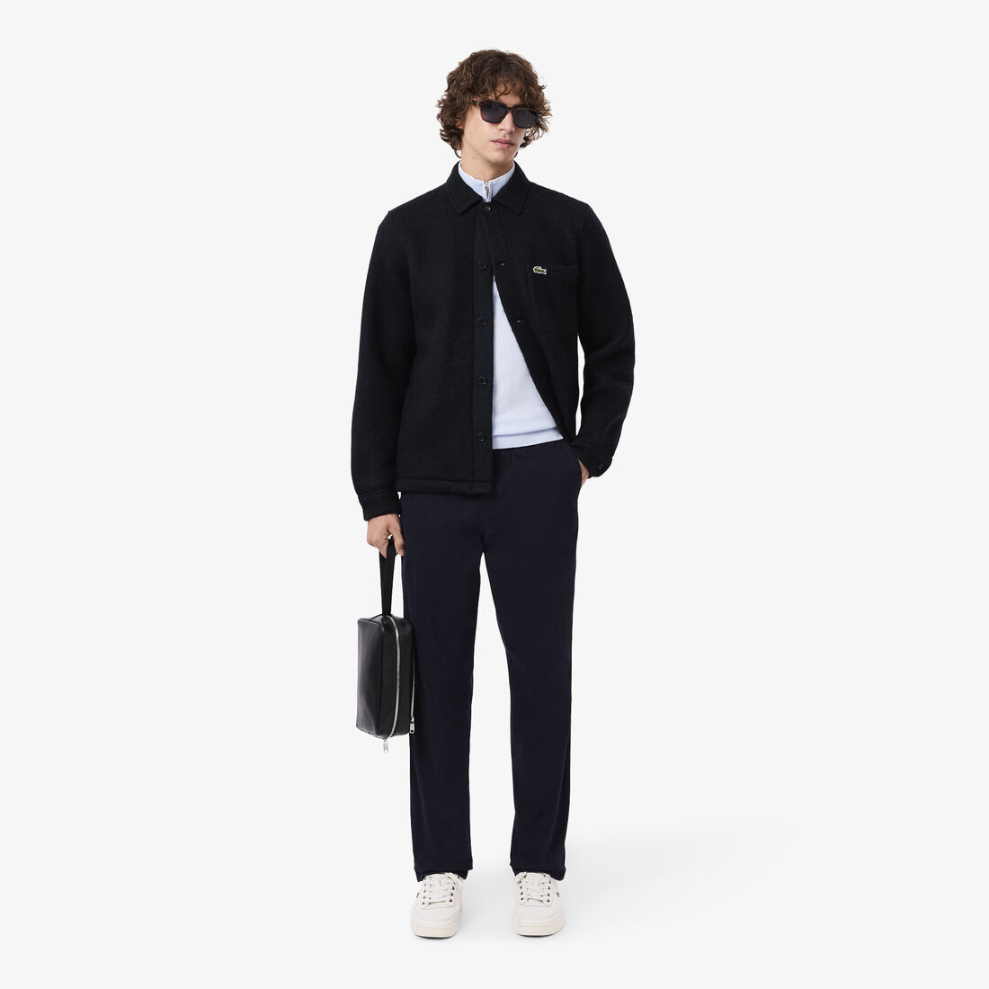 Wool Blend Felt Overshirt Wool Blend Felt Overshirt