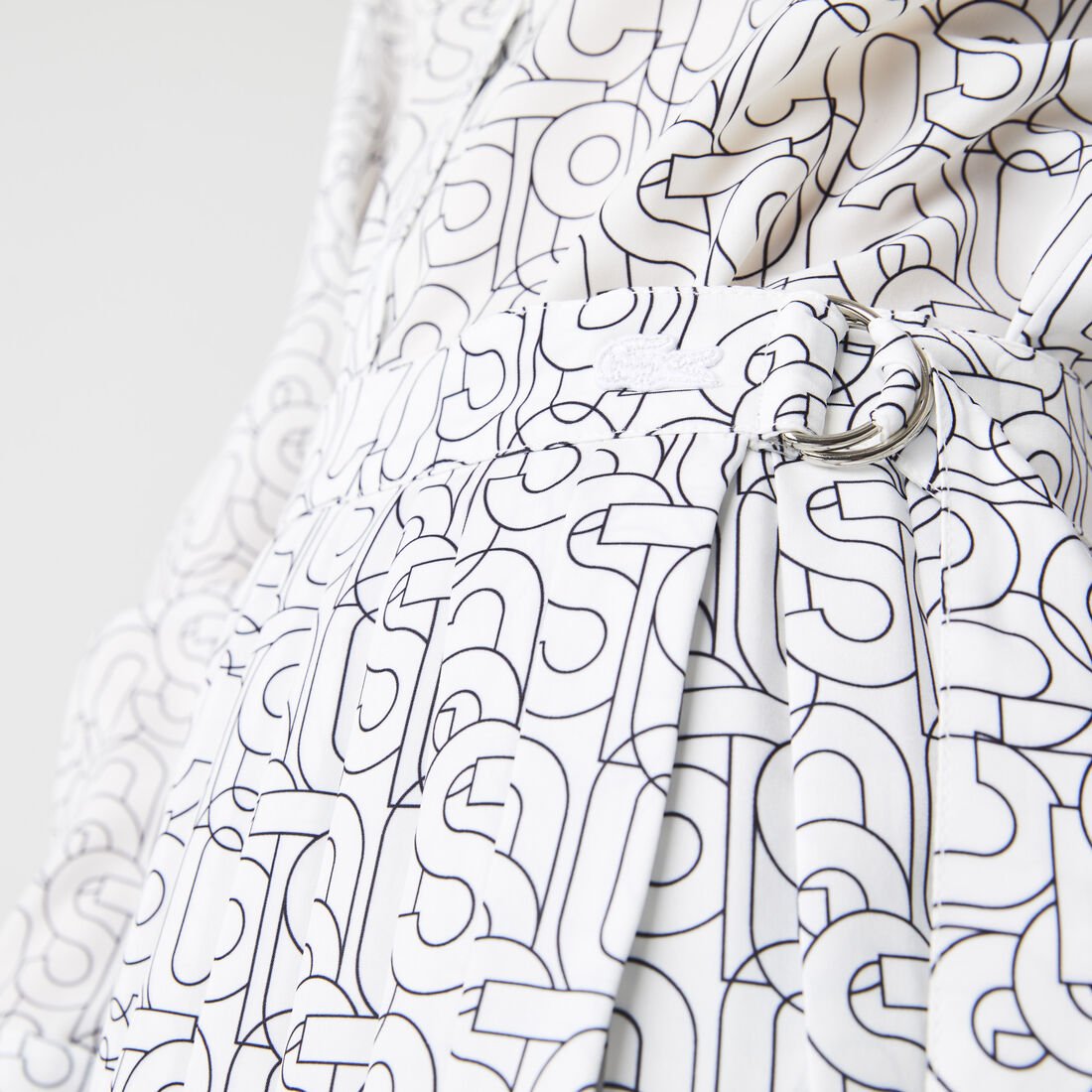 Women’s Lacoste Patterned Flowy Mid-Length Pleated Skirt Women’s Lacoste Patterned Flowy Mid-Length Pleated Skirt