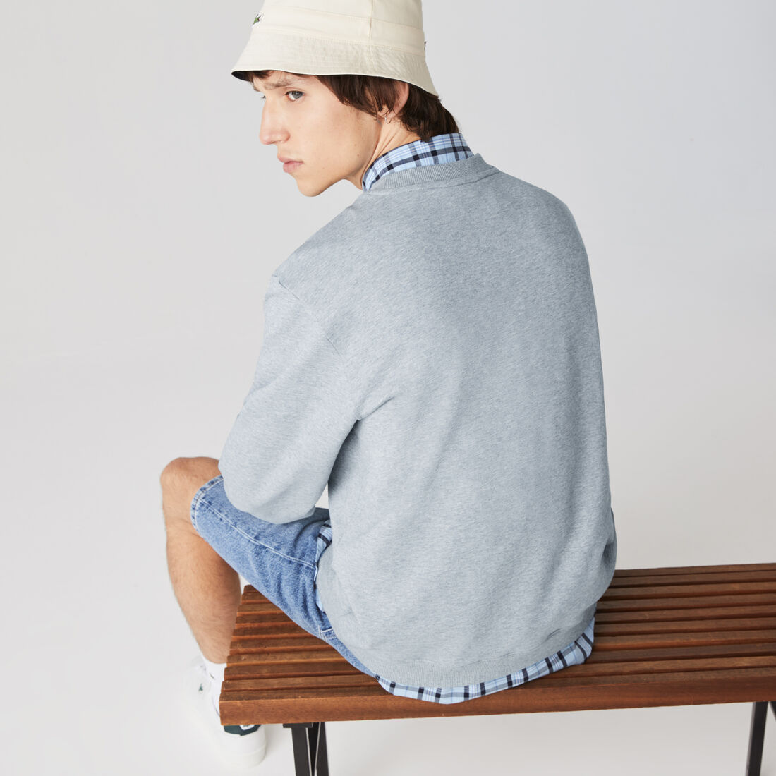 سويت شيرت صوف للرجال بفتحة رقبة مستديرة وطباعة منظر طبيعي سويت شيرت صوف للرجال بفتحة رقبة مستديرة وطباعة منظر طبيعي