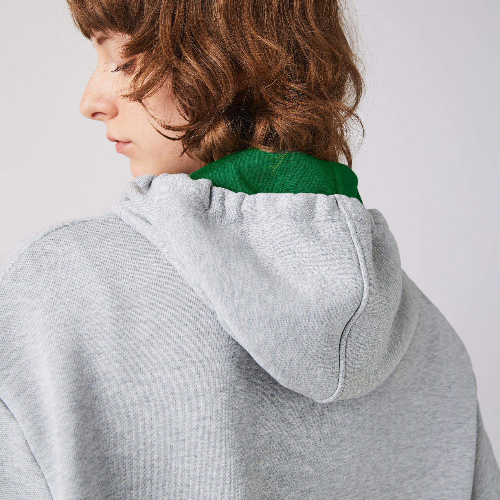 Women's Oversized Crocodile Print Hooded Fleece Sweatshirt