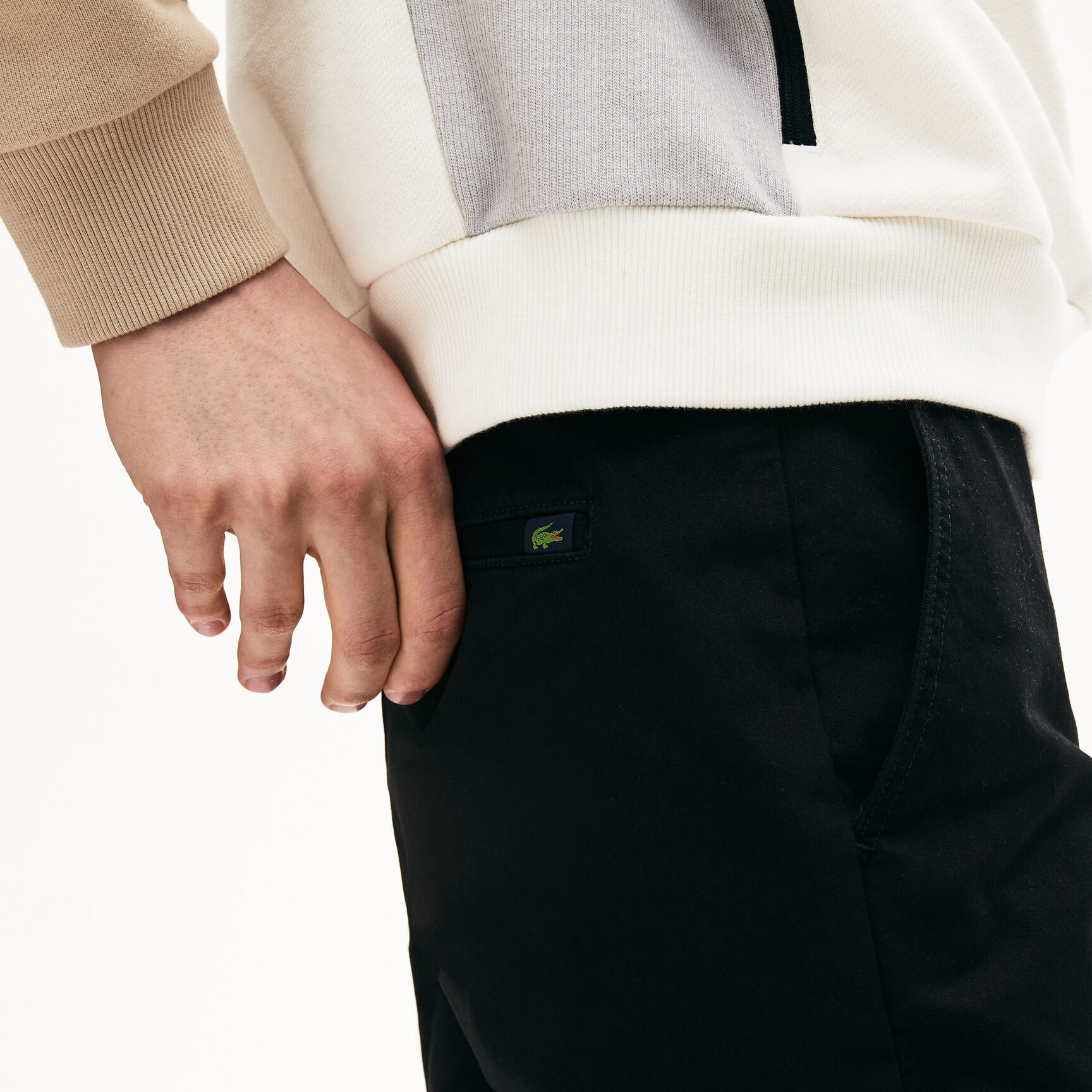 بنطال التشينو من الجبردين المرن بقصة ضيقة للرجال