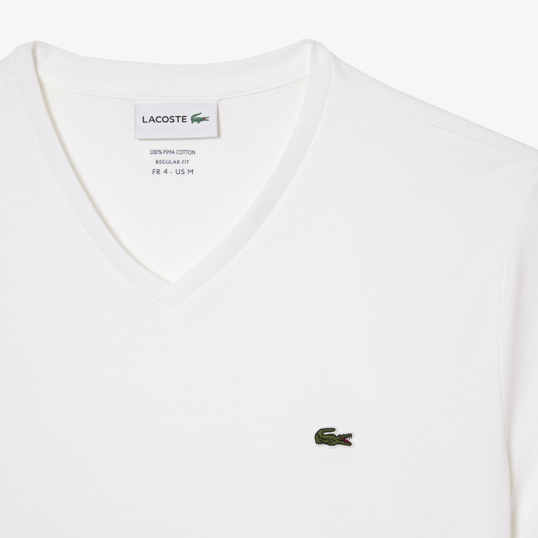 Lightweight Cotton Pima V Neck T-shirt Lightweight Cotton Pima V Neck T-shirt