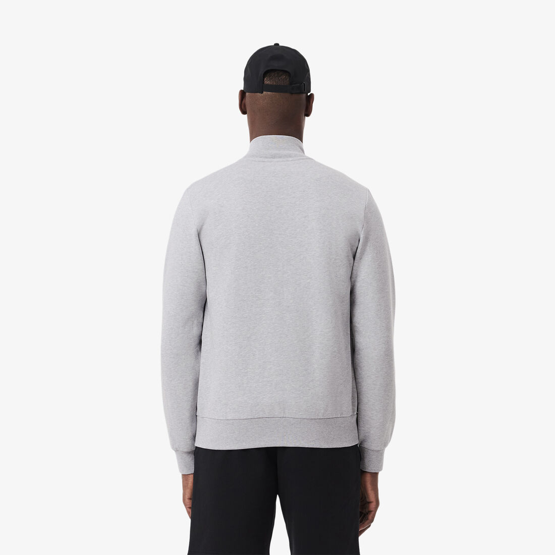 Zip-Up High Neck Fleece Sweatshirt Zip-Up High Neck Fleece Sweatshirt