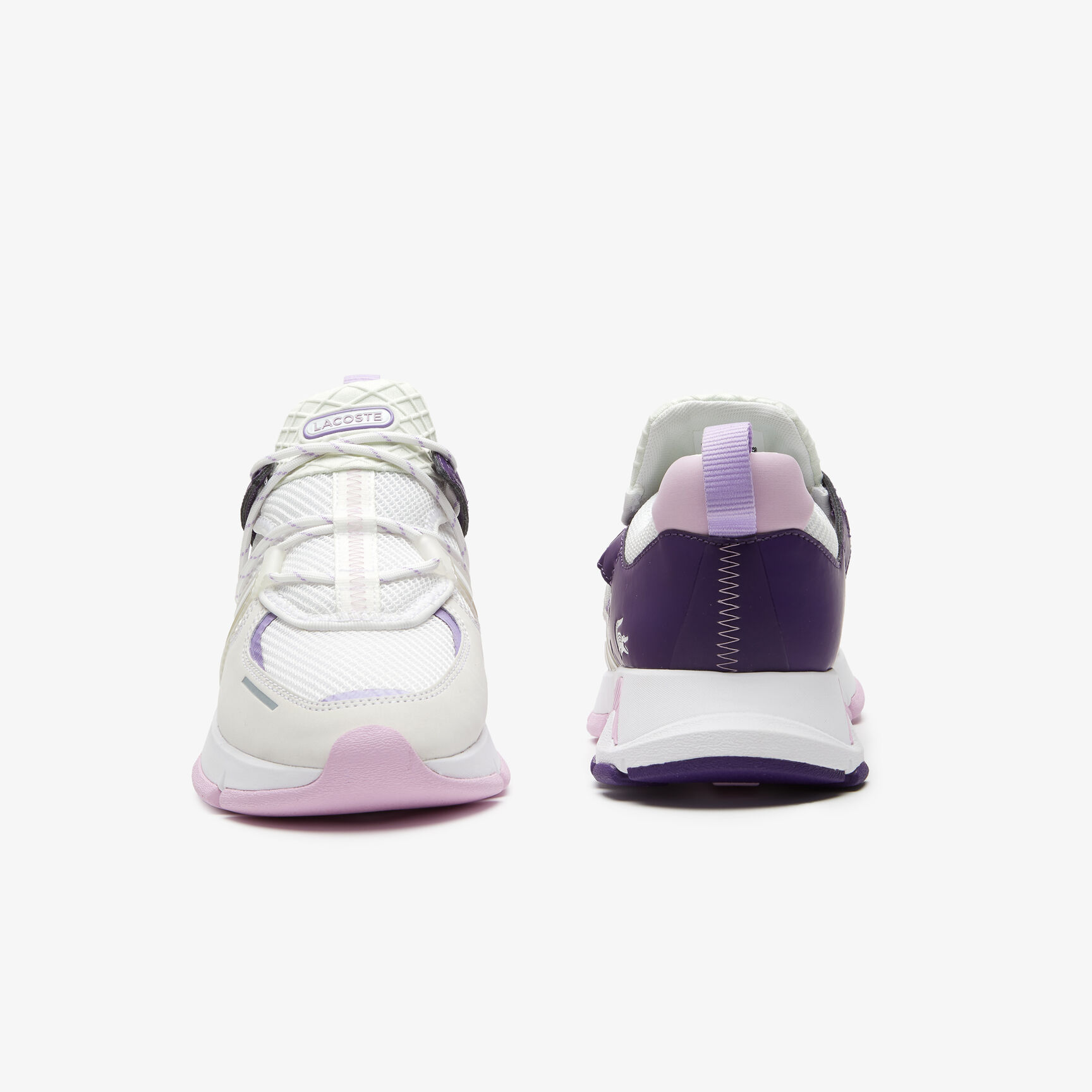 Women's Lacoste L003 Textile Colour-Pop Trainers Women's Lacoste L003 Textile Colour-Pop Trainers
