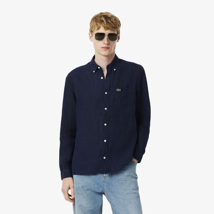 Regular Fit Linen Shirt
