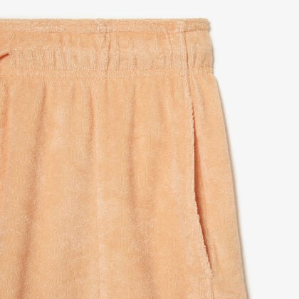 Women's Lacoste Organic Cotton Terry Shorts Women's Lacoste Organic Cotton Terry Shorts