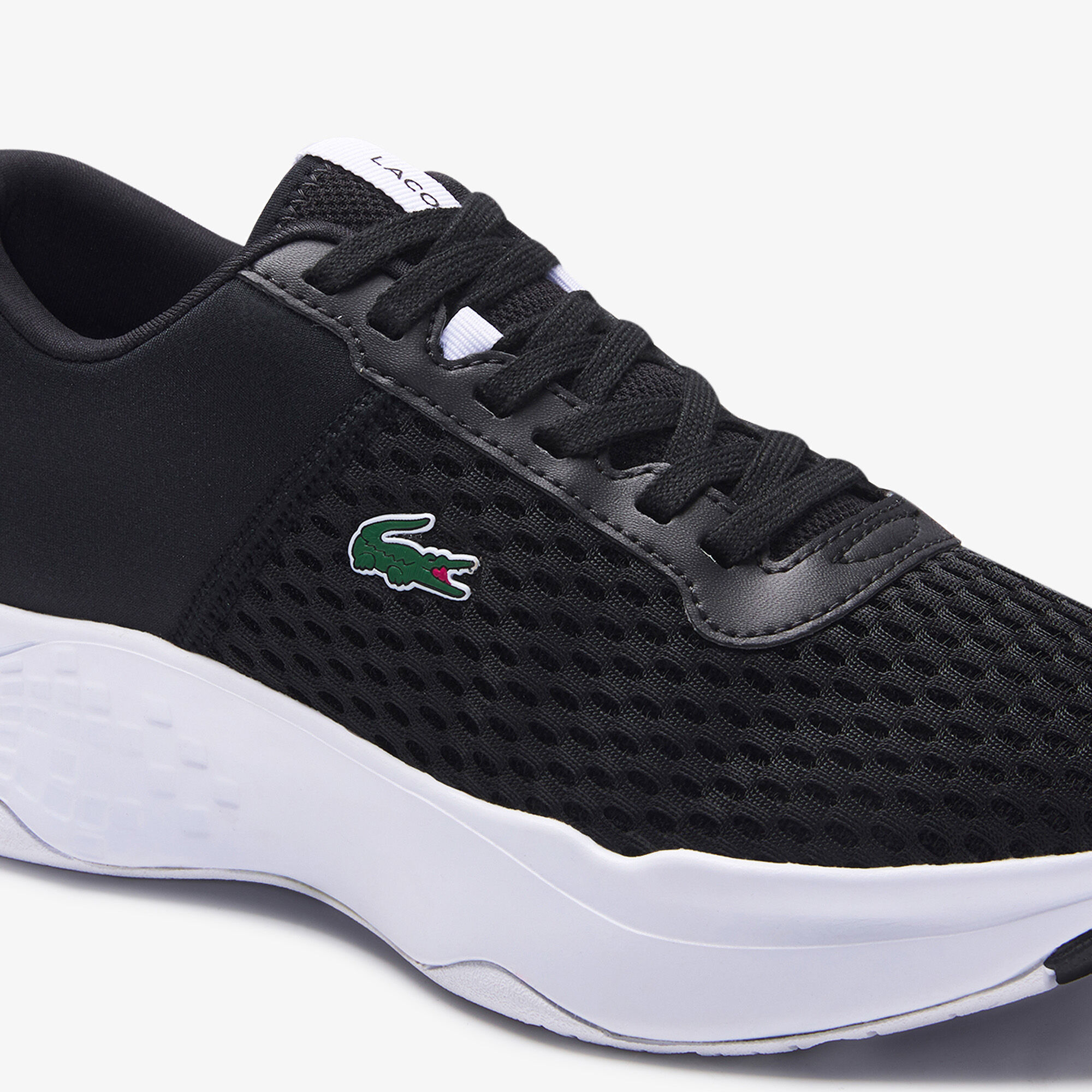 Juniors' Court-Drive Mesh and Stretch-knit Trainers