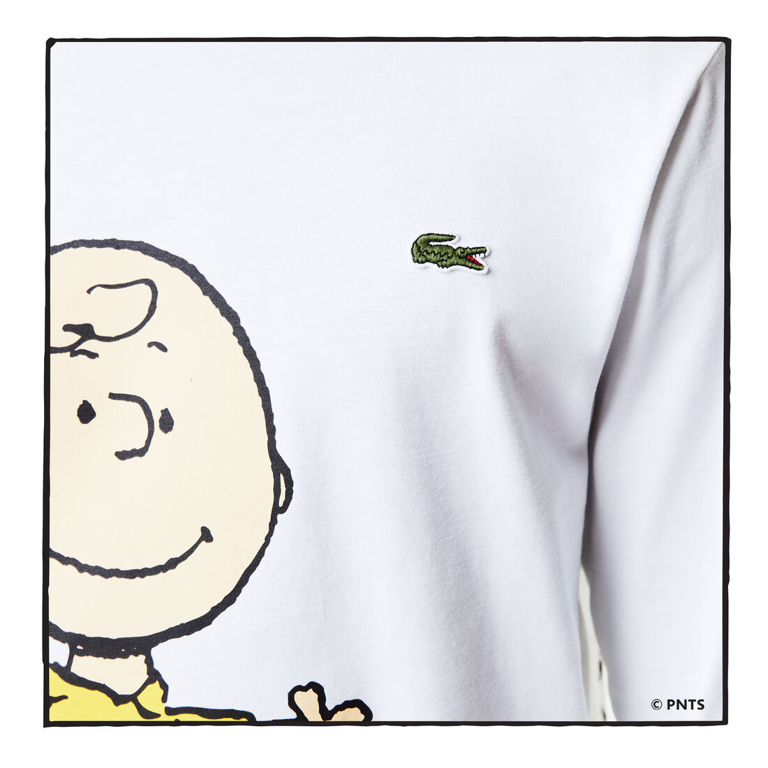 Men's Lacoste x Peanuts Organic Cotton T-shirt Men's Lacoste x Peanuts Organic Cotton T-shirt