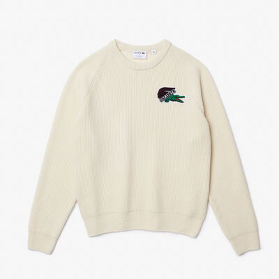 Men's Lacoste Holiday Large Crocodile Sweater