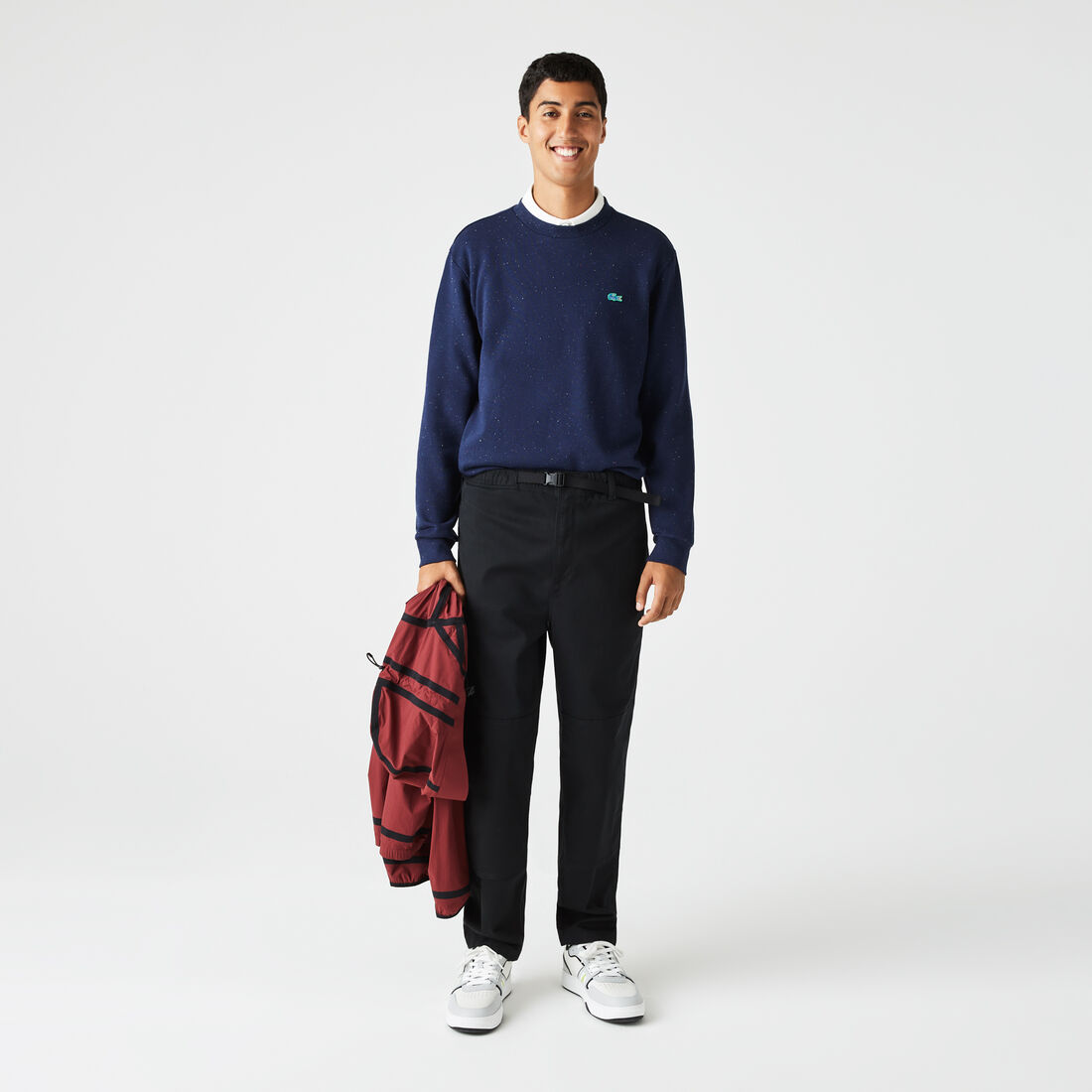 Men's Lacoste Organic Cotton Gabardine Chinos