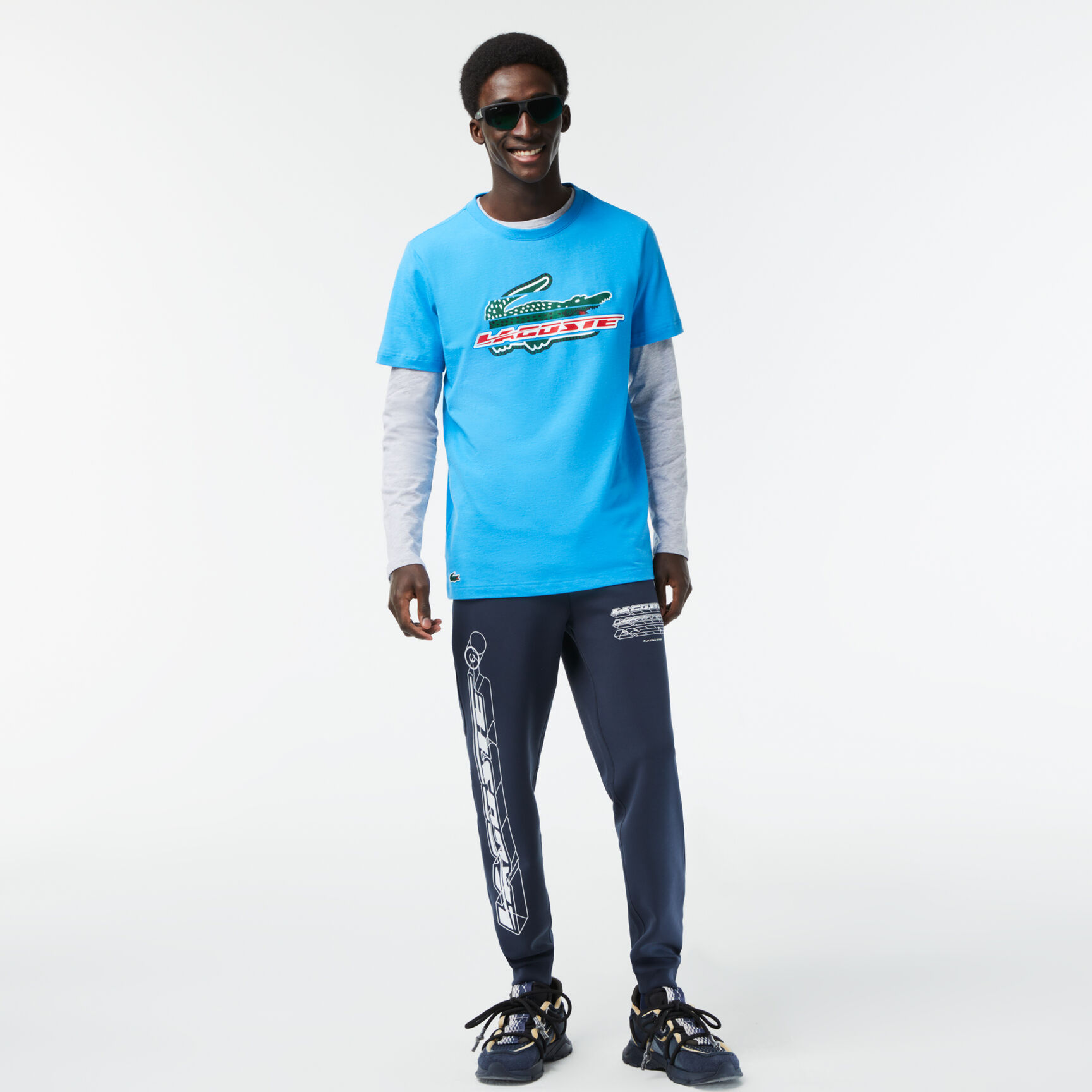 Men's Lacoste Sport Regular Fit Organic Cotton T-shirt