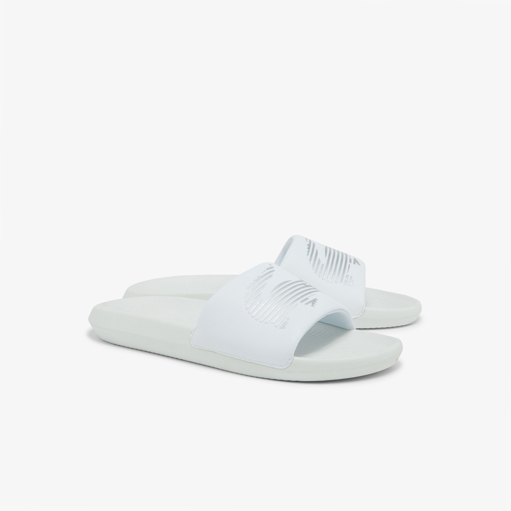 Men's Croco Synthetic Metallic Slides Men's Croco Synthetic Metallic Slides