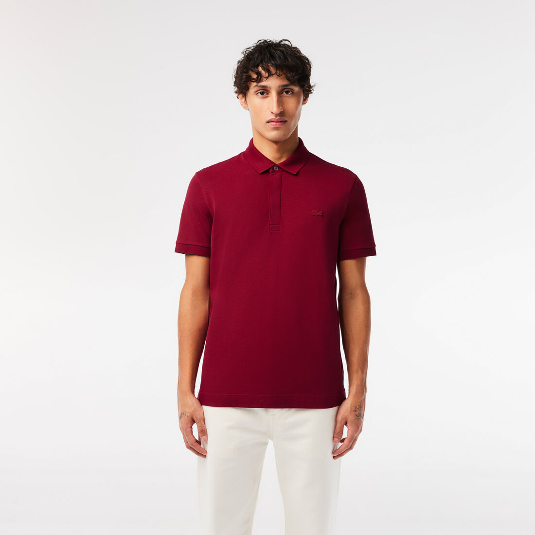 Regular Fit Paris Stretch Pique Polo Shirt