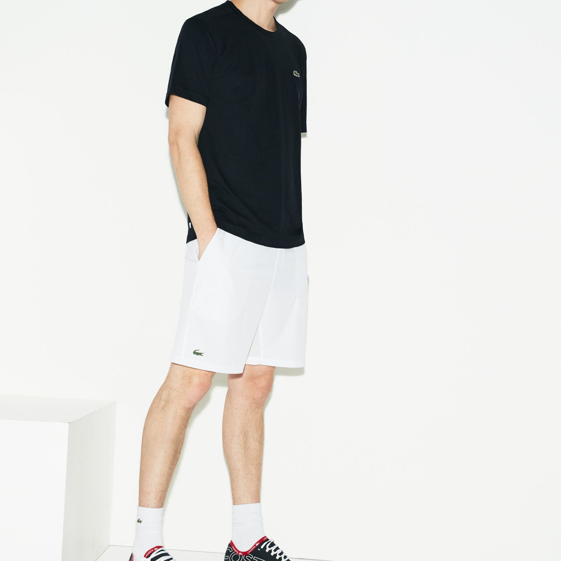 Men's Lacoste SPORT Tennis Stretch Shorts men s lacoste sport tennis stretch shorts