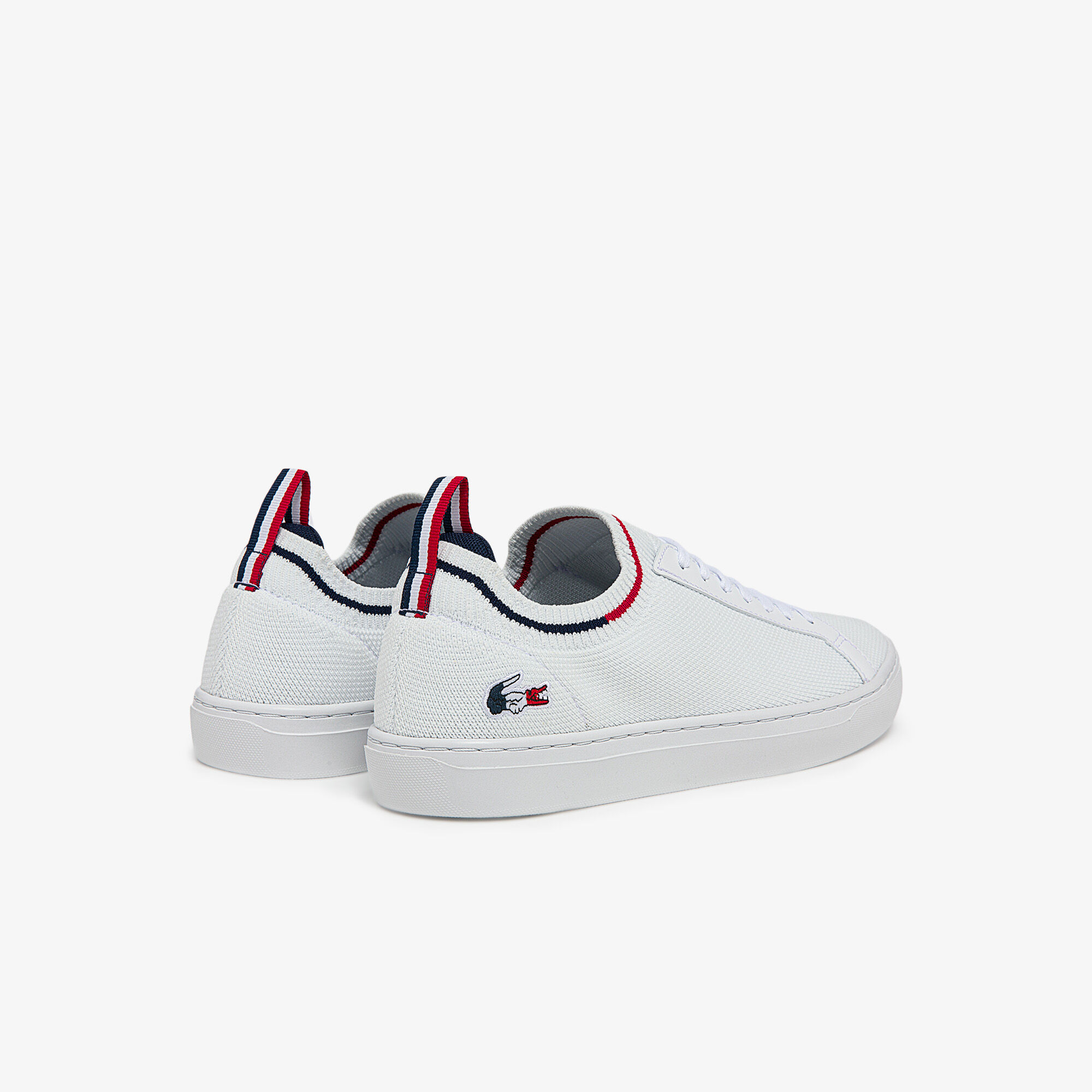 Buy Men s La Pique Textile Tricolour Trainers Lacoste EG