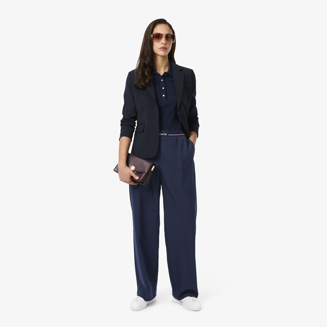 Oversized Wool Blend Pleated Pants Oversized Wool Blend Pleated Pants