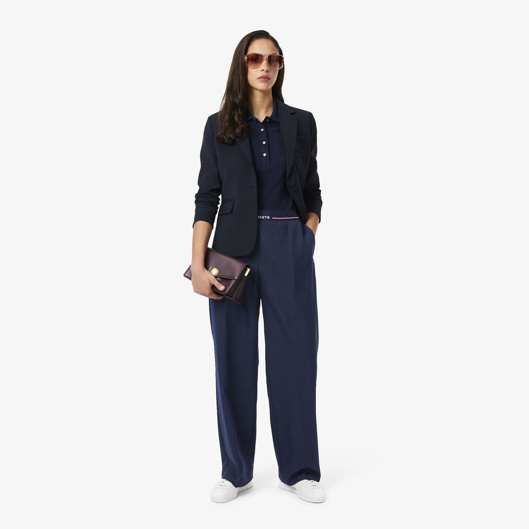 Oversized Wool Blend Pleated Pants Oversized Wool Blend Pleated Pants