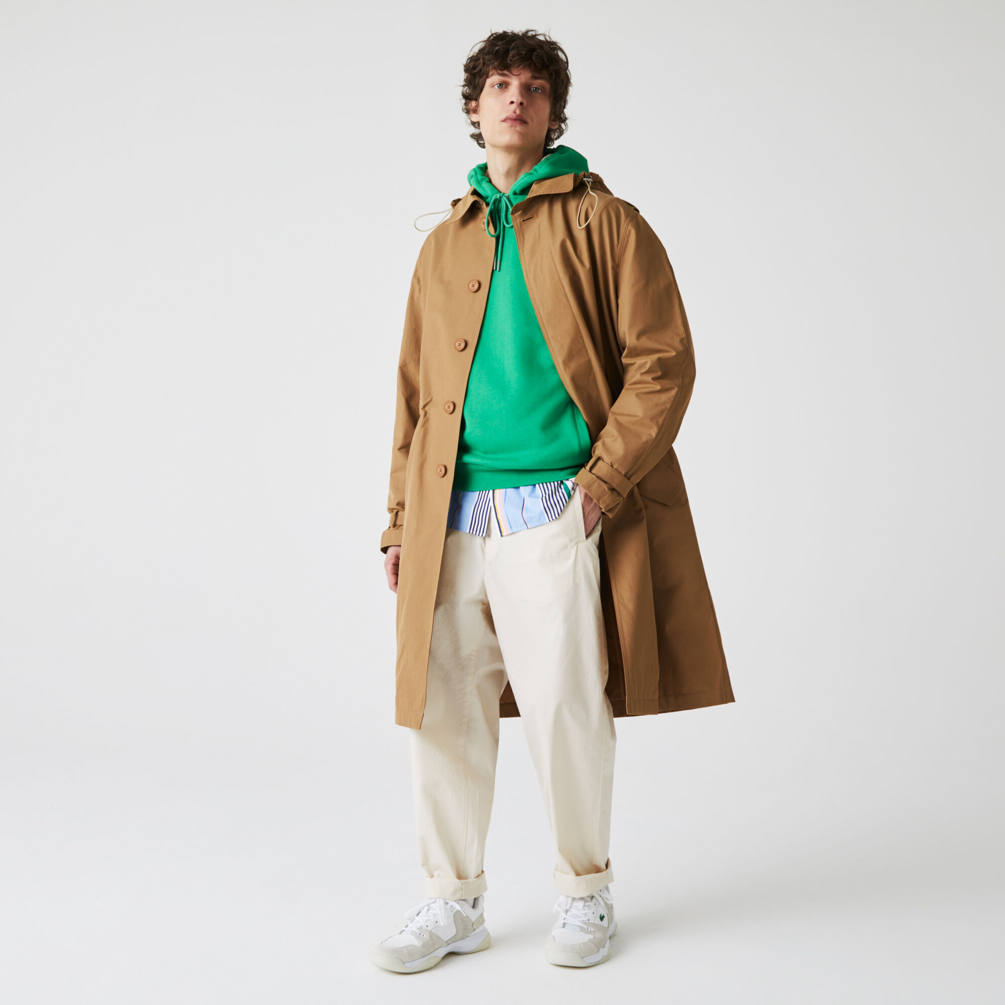 Trench new arrivals coat lacoste