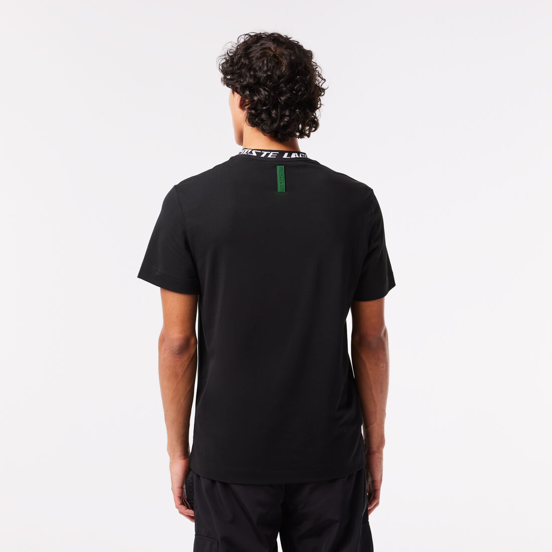 Men's Lacoste Regular Fit Branded Collar T-shirt Men's Lacoste Regular Fit Branded Collar T-shirt
