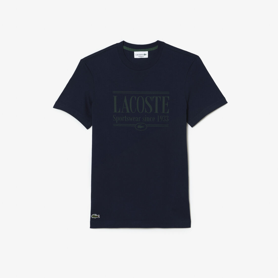 Men's Lacoste Regular Fit Jersey T-shirt Men's Lacoste Regular Fit Jersey T-shirt