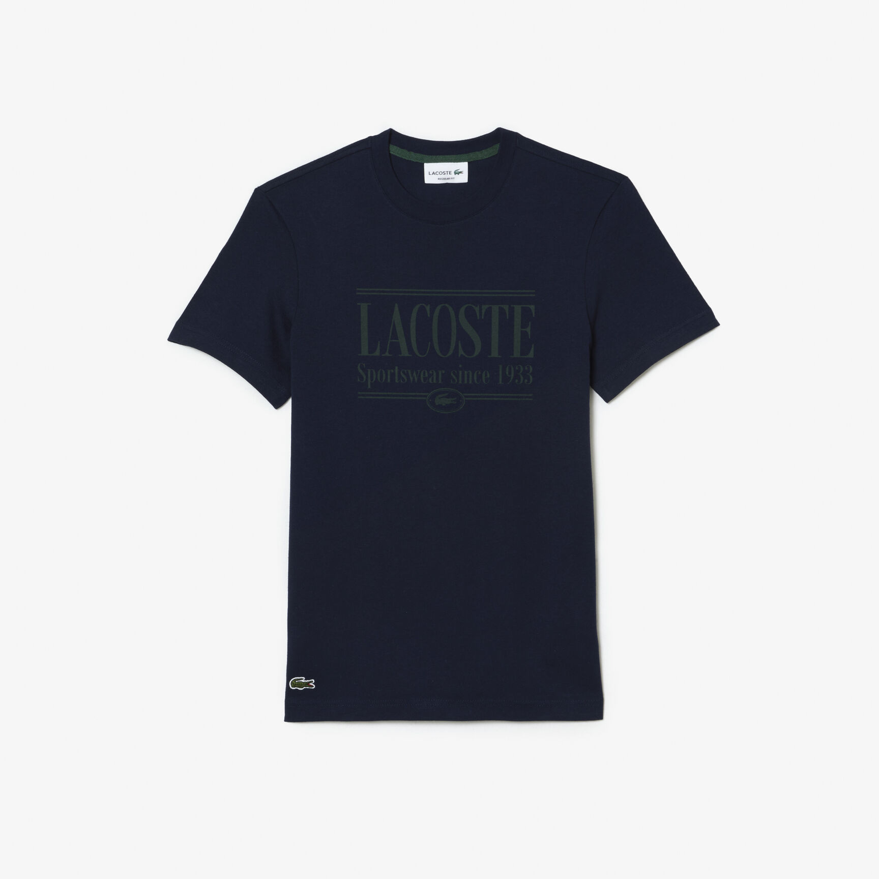 Men's Lacoste Regular Fit Jersey T-shirt Men's Lacoste Regular Fit Jersey T-shirt