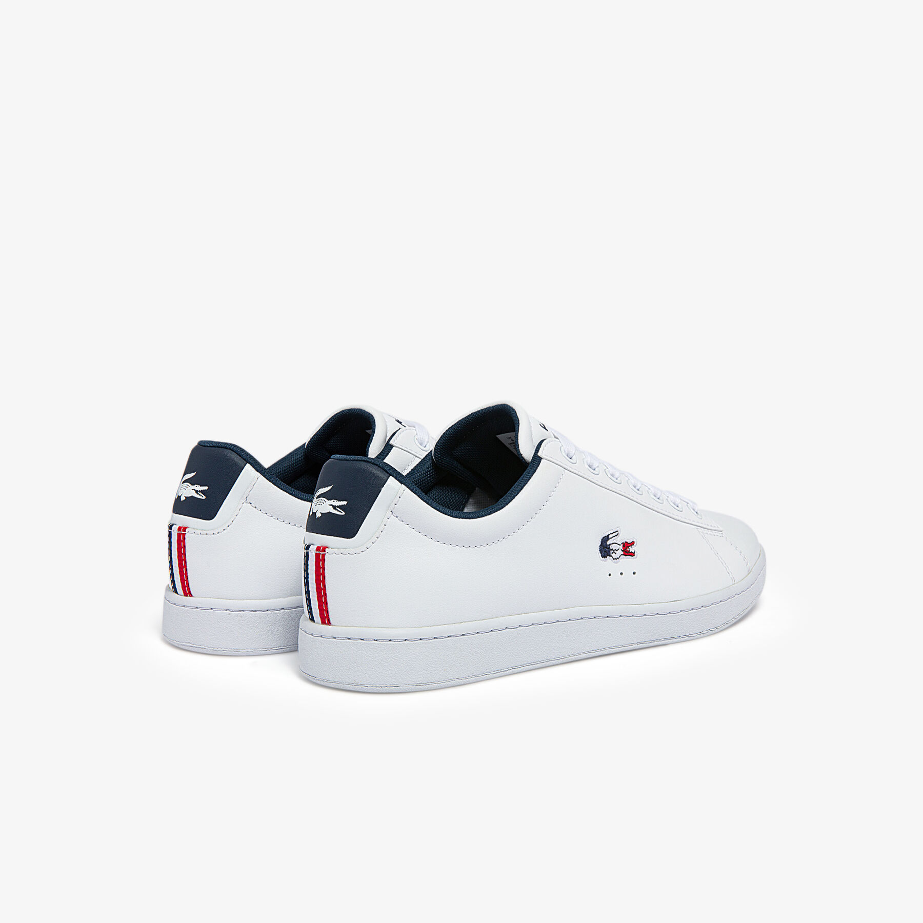 Men's Carnaby Evo Leather and Synthetic Trainers lacoste men s carnaby evo leather and synthetic trainers