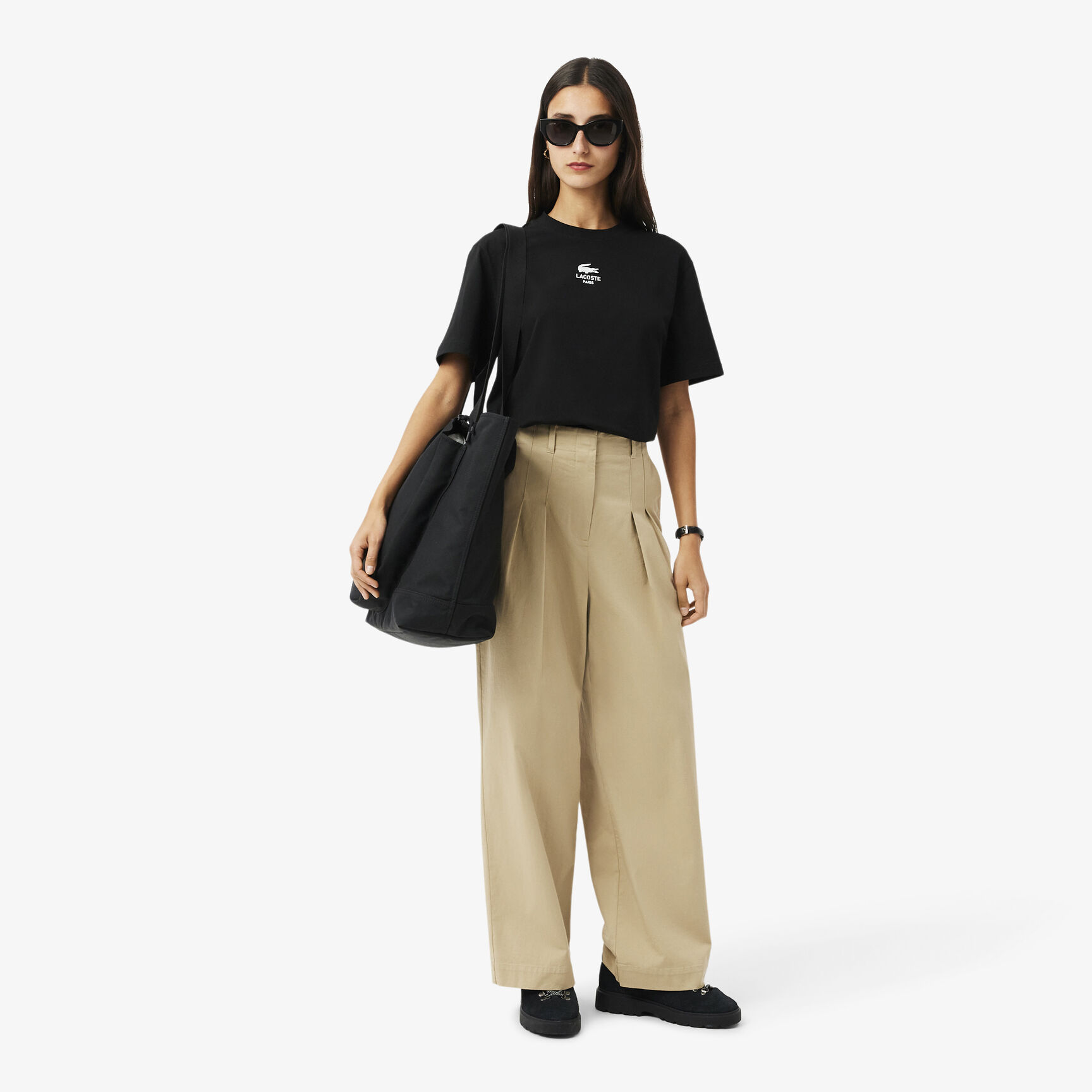 تي شيرت قطني بطبعة مميزة