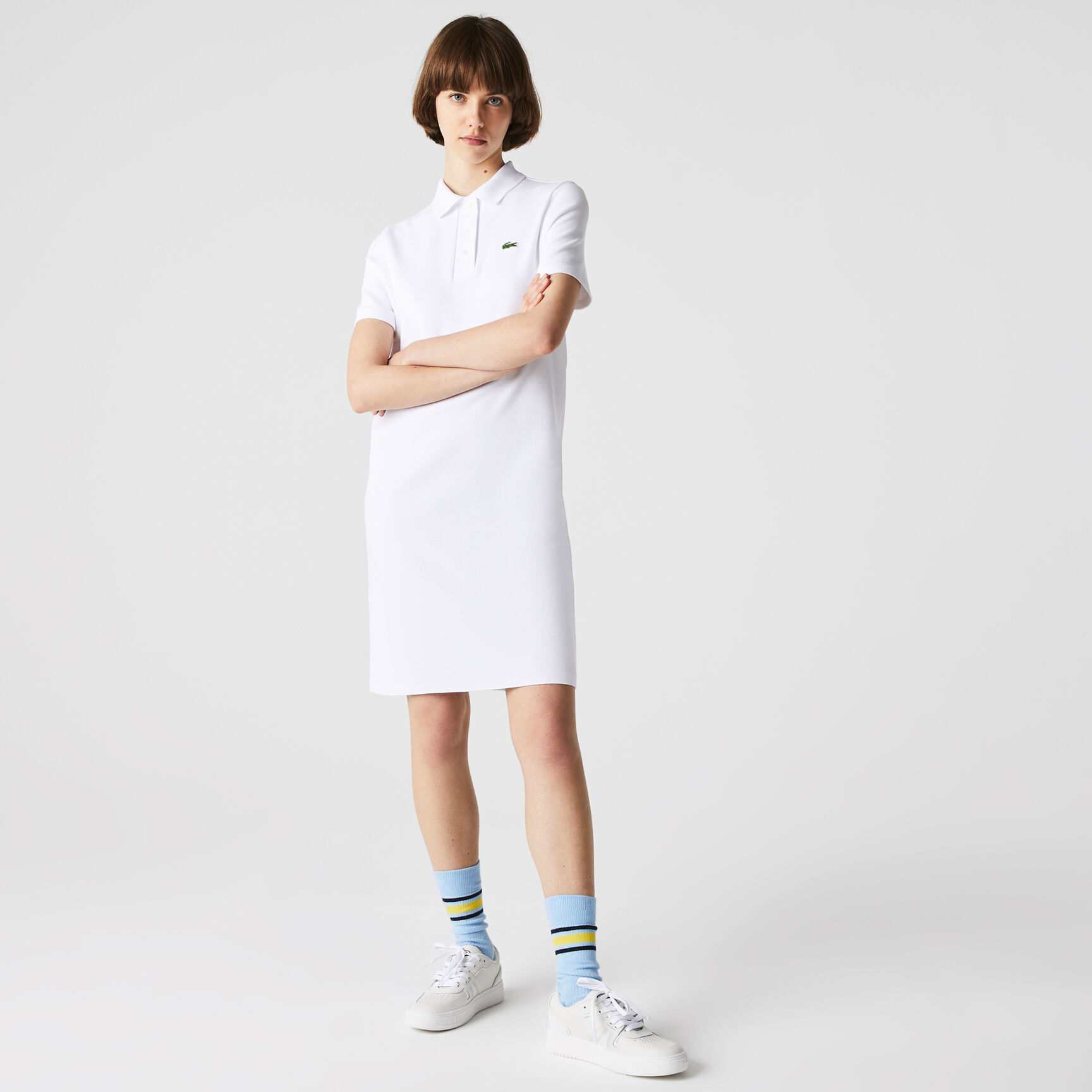 Women’s Stretch Cotton Piqué Polo Dress Women’s Stretch Cotton Piqué Polo Dress